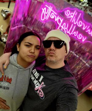 Chad Lindberg Instagram - This young lady is everything to me. She's my hero, in fact. Love you @alexis4thewin. 💖
