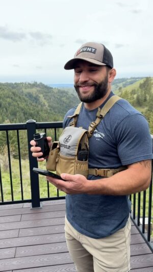 Chad Mendes Instagram - Here’s a little clip I filmed while up on our spring bear hunt in May. This new pinning feature is going to be so damn helpful on this year’s hunts! Whether it’s trying to figure out if an animal is on public or private before a stalk, or recovering an animal after the shot, or even pinning a bedded animal for the stalk in with a bow. This thing is gonna be money! 

#leupold #rangefinder #onxmaps