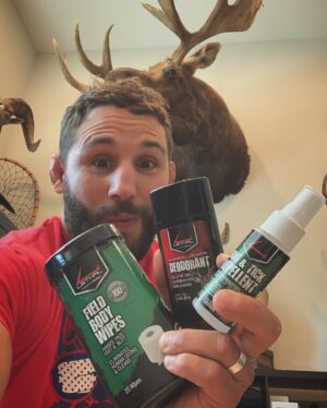Chad Mendes Instagram - With hunting season right around the corner, my boys over @lethalproducts are doing 30% off site wide guys! Make sure you stock up! We got scent sprays, cooler reviver, bug spray and more! 

#fticks #bugspray #coolercleaner #getridofthatsmell #lethalproducts