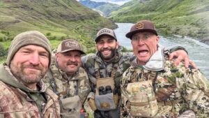 Chad Mendes Instagram - NEW VIDEO IS LIVE!!

With only 2 days to hunt, me and my boy @skidmark25 hit the road to meet @realroyce @4wsllc and few other buddies, in search of big mature black bears!! We crushed some small mouth on the river during the day and connected on some stud bears! Head over to the link in my bio to see how it all went down guys!! Don’t forget to subscribe!! 

#blackbear #summersausage #bigboar #idaho #roycegracie #onxhunt #leupoldoptics #kuiunation #gunwerks
