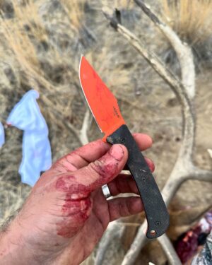 Chad Mendes Instagram - Pre sales are still going on for the new stuff @hoguehunting that will be dropping in June guys! Head over to the link in my bio to grab em! These suckers are LEGIT!!!!! Sharp as hell and holds an edge longer than any knife I’ve used in the field. 100% 
😍😍🔪🔪

#hogueknives #sharpAF #lightweight