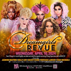 Chad Michaels Instagram - See you tomorrow night Bebe’ at The @dreamgirls_revue and @urbanmos !! Showtime 7PM!

She Hath Risen !!!

Reservations Available at:
Urbanmos.com/Dreamgirls