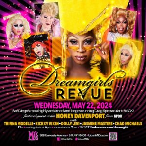 Chad Michaels Instagram - The @theonlydetox and @honeydavenportofficial headline The @dreamgirls_revue this week 5/22 at @urbanmos !! It’s going to be a spectacular evening of DRAGS featuring @kickxy_vixen @scottdollylevi @msjasminemasters @trinnamodelle and your host @chadmichaelsallstar !!!

Reservations Available at: 
Urbanmos.com/Dreamgirls

#dreamgirlsrevue #urbanmos #sandiegodrag #mosuniverse #celebrityimpersonator #sandiegonightlife #hillcrestnightlife #hillcrestsandiego #sandiegoartist #sandiegodragqueen #sandiegoeats #sandiegoentertainment #sandiego #sandiegodrag #sandiegotourism #rupaulsdragrace #chadmichaels #mosgirls #drag #dragqueen #sandiegoevents #dragqueensofinstagram #dragshow #sandiegofun #sandiegocabaret #sandiegoqueens #2024