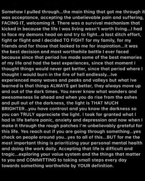 Chadd Smith Instagram - In this post I’m going to share my struggles with panic,anxiety and depression. Swipe on to read my story. I’d like to start here with a quote from my brother tWitch “Dance constitutes a lot of the conversation that I have, while I’m not a ridiculous wordsmith and I can’t clearly verbalize the things that I’m feeling sometimes, I’d say that I can emote how I feel by dancing, 100 percent of the time, and fearlessly at that.”