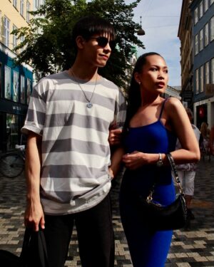 Chahub Marut Ghoummeddin Instagram - 🤍🩶💙 
THE BEST TIME IN CPH 🇩🇰 @mtmatii 
#nyhavncanal #nyhavncopenhagen #cophenhagen #denmark