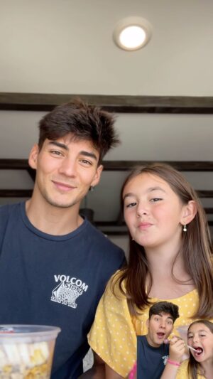 Chance Perez Instagram - Daddy daughter outing! 🍎 🍉 🍌 
Spending quality time with my kid makes me happy. 
Hearing about her days, what she wants to be when she grows up, how excited she is for her little brother to get here 😊 
I’m so grateful for my family 🙌🏼