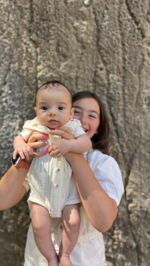 Chance Perez Instagram - And just like that we’ve graduated the newborn stage! I may have cried over an outgrown onesie or two 😭🩵
So in love with Lincoln and watching his little personality flourish. 
We’re grateful everyday to have such a happy, healthy & growing little boy!
Enjoy some clips of the last few months!
3 months down little boy 💪🏻

#3months #motherhood #newbornstage #momsofinstagram #siblinglove#newbornbaby #vlog #babyboy