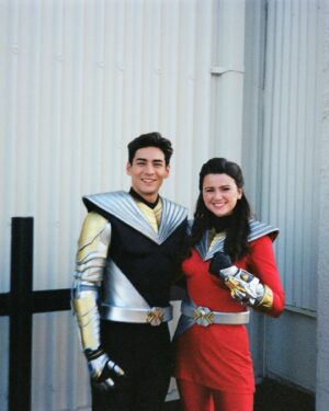 Chance Perez Instagram - Myself, Hunter, Tessa AND Power Rangers Cosmic Fury nominated for a Kids Choice Award?! 😱 🤯 I’m in awe and am so thankful 🥹 
I’m so proud of our amazing cast and crew for making this possible. I’m also incredibly grateful to #rangernation for always showing so much love and support ❤️ 
PLEASE vote for all of us with the link in my bio and THANK YOU!!! 
ITS MORPHIN TIME ⚡️ 
.
.
.
.
#powerrangers #cosmicfury #mmpr #nickelodeon #kidschoiceawards #dinofury #blackranger