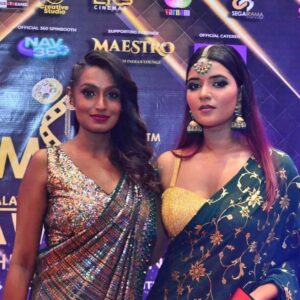 Chandhine Kaur Instagram - The gorgeous @santeinii.chandra.bos_ and @ck_chandhinekaur at the @micaawards 03rd edition on 01st Feb 2024 - HGH Convention Center organised by @rgcreationsmy @rgnaidu 
Exclusives 

#MICAAwards
#MICAAwards2024
#RGCreations
#Finas
#EntamizhVannangal