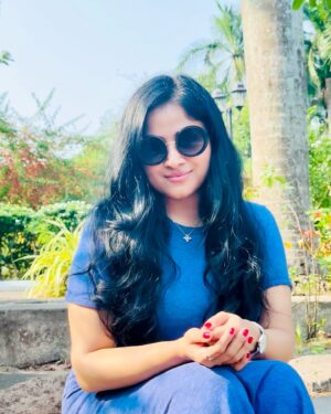 Chandini Sreedharan Instagram - 💙🦋💙