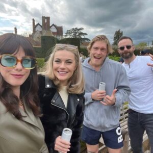 Chanel Cresswell Instagram - Some snaps 📸
What a time we had 🧨🤠🤩

#thegentlemen @netflixuk @thegentlemen