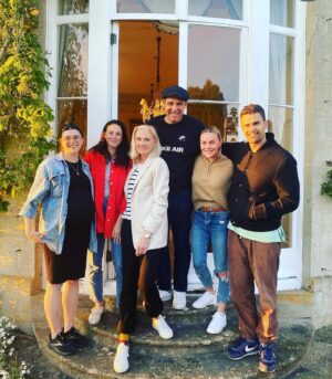 Chanel Cresswell Instagram - It’s always quite nerving going onto new projects , but this was an absolute corker of a cast 🩵 From the first night 😂🤞🏼✌🏼

I’ll never forget the call. I was so excited - a bucket list moment for me 🎭🎬

I don’t have loads of pics (I like to live in the moment a little more) but The crew also made days feel so much brighter ! What a talented collective 🥇🎬

@joelyrichardsonsinsta @kayascods #Theo #Dan @thevinniejones @ian.kenneth.george @vellismakeupandhair @niamhmorrisonmakeup @florencemaymakeup @louloubontemps 
… the list could go on …. 
#thegentlemen 
#GuyRitchie
