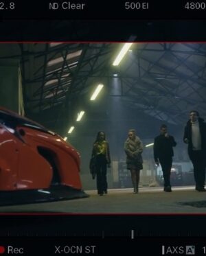Chanel Cresswell Instagram - I Had to post some of this day 🏎️💨… when doing some rapid figures of 8 ♾️ and being told I have  a tone of expensive camera equipment strapped to the front …. was soon forgotten 😂🥴😛… 

#thegentlemen 🎬