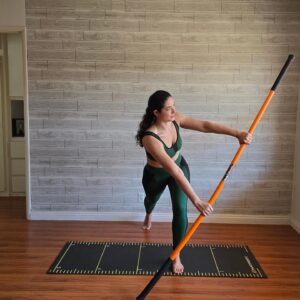 Chanon Finley Instagram - These sticks support me and challenge me all at the same time! It's always a good day to play and explore movement with my @stickmobility sticks! 

Brand new GUIDED Stick Mobility workout focusing on ROTATIONAL STRENGTH releases on my YouTube channel May 11th. This type of training is important for everyone, but essential for any athlete! 

Subscribe today!