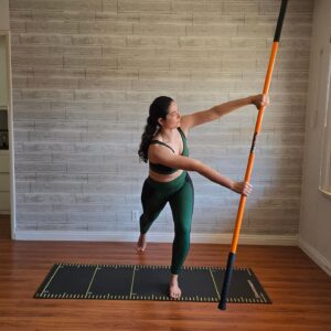 Chanon Finley Instagram - These sticks support me and challenge me all at the same time! It's always a good day to play and explore movement with my @stickmobility sticks! 

Brand new GUIDED Stick Mobility workout focusing on ROTATIONAL STRENGTH releases on my YouTube channel May 11th. This type of training is important for everyone, but essential for any athlete! 

Subscribe today!