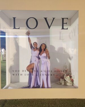 Chantel Riley Instagram - I'm still on a high from this incredible wedding of my beautiful friends @itstraveltops and @lesleytoche. Scrolling through my phone I realized how very little pics and vid I have, but it just goes to show how much I was in the moment. I was completely immersed in the love&luxury this time had to offer. @itstraveltops Thank you for trusting @heylucianne and I to be your M.O.Hs as we don't take that role lightly. 

Oh! And I caught the bouquet!!! Guess that means your girl is next💁🏾‍♀️. 
.
.
Makeup by : @flairbywinnie
#ToATee