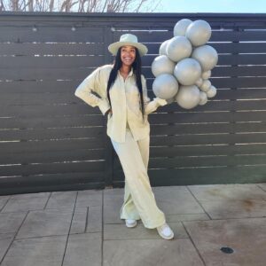 Chantel Riley Instagram - Celebrating More Life. More Love and More Dressing Up.