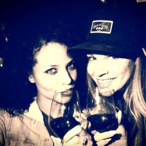 Charity Shea Instagram - Out on ST PATTYS DAY celebrating!! Ready to watch #singleladies west coast!! #drunkinlove #AprilandRequal #friendsforlife we swear we didn't order the bottle officer!! @jonathanpollard can you come get us lol#thatswhatfriendsarefor