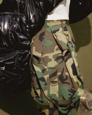 Charketa Glover Instagram - Spotted: @sarahjakesroberts wearing our @rocknremix_ Charlie Camo pants for  Day 1 HOLLYWOOD PRESS for #Powermoves Styled by: @stylistjbolin #jbolin #sarahjakesroberts #charglover #rocknremix