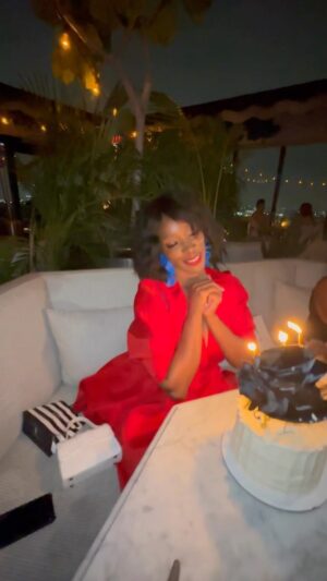 Charketa Glover Instagram - Blessings 🎂❤️ ♍️
Dress: @rocknremix_
