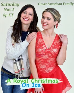 Charlene Amoia Instagram - This Saturday, Nov 5th on GAC tv!
Tune in to Great American Channel to be the first to see A Royal Christmas On Ice! If you love Romance, Ice Skating, Royal Princes and Christmas… you won’t be disappointed!