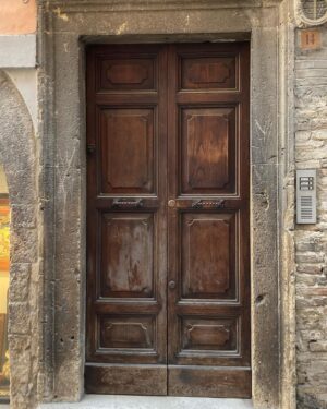 Charlene Amoia Instagram - Doors and stairs and roads to somewhere…  Te amo Assisi.
This spiritual place to be.
#assisi #stairs #doors