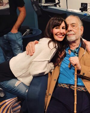 Charlene Amoia Instagram - Past couple of days have been real pinch me moments. Growing up in an Italian family #francisfordcoppola movies were staples in our house. I don’t think I would’ve ever expected to work with this brilliant man. I’m so incredibly thankful to have been able to listen to, talk with and be directed by this legend. This week was most certainly the highlight of a lifetime. Though you won’t see my face, you might be able to hear my voice in something, sometime, somewhere soon! :)