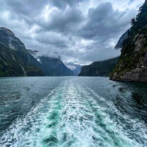 Charlene Amoia Instagram - Another edge of the world #milfordsound #fiordland #newzealand