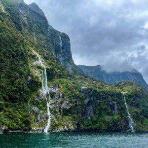 Charlene Amoia Instagram - Another edge of the world #milfordsound #fiordland #newzealand