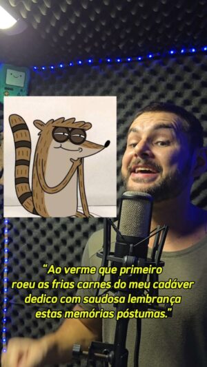 Charles Emmanuel Instagram - Como seria o Rigby, Ben 10 e BMO lendo a dedicatória de Machado de Assis? E quem leu melhor?

#dublagem #rigby #apenasumshow #ben10 #bmo #horadeaventura