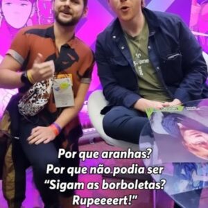 Charles Emmanuel Instagram - Dublei o Rupert Grint ao vivo! ❤️⚡️
#ronyweasley #dublagem #dublagembr #harrypotter #dublador