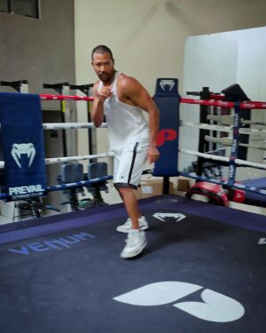 Charles Michael Davis Instagram - Sunday spar @prevailboxing