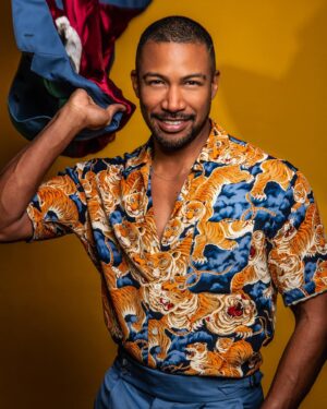 Charles Michael Davis Instagram - Photography skills and concept by the talented @valentinasocci 📷 📸 

Wardrobe and styling by @sergio_guardi  @barbanera_official 👕 👖 🧥