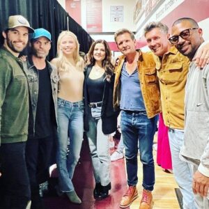 Charles Michael Davis Instagram - Always a good time with the #tvd #originals #legacies fam