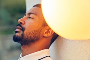 Charles Michael Davis Instagram - Daydreaming💭 

📷 @joshtelles 
💄 @chousner 
🧥 @kevindinh 

“If you awaken from this illusion and you understand that black implies white, self implies other, life implies death (or shall I say death implies life?), you can feel yourself – not as a stranger in the world, not as something here on probation, not as something that has arrived here by fluke - but you can begin to feel your own existence as absolutely fundamental.

I am not trying to sell you on this idea in the sense of converting you to it, I want you to play with it. I want you to think of its possibilities, I am not trying to prove it. I am just putting it forward as a possibility of life to think about. So then, let’s suppose that you were able every night to dream any dream you wanted to dream, and that you could, for example, have the power within one night to dream 75 years of time, or any length of time you wanted to have.

And you would, naturally, as you began on this adventure of dreams, you would fulfill all your wishes. You would have every kind of pleasure you could conceive. And after several nights of 75 years of total pleasure each you would say “Well that was pretty great. But now let’s have a surprise, let’s have a dream which isn’t under control, where something is gonna happen to me that I don’t know what it's gonna be."

And you would dig that and would come out of that and you would say “Wow that was a close shave, wasn’t it?”. Then you would get more and more adventurous and you would make further- and further-out gambles what you would dream. And finally, you would dream where you are now. You would dream the dream of living the life that you are actually living today.

That would be within the infinite multiplicity of choices you would have. Of playing that you weren't God, because the whole nature of the godhead, according to this idea, is to play that he is not. So in this idea then, everybody is fundamentally the ultimate reality, not God in a politically kingly sense, but god in the sense of being the self, the deep-down basic whatever there is. And you are all that, only you are pretending you are not.”
 —Alan Watts