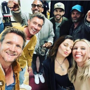 Charles Michael Davis Instagram - Always a good time with the #tvd #originals #legacies fam