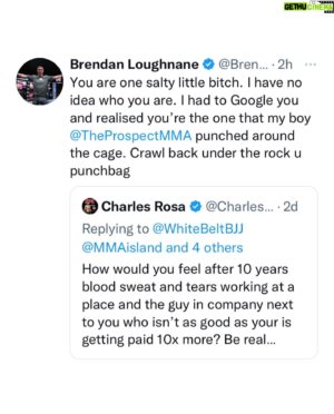 Charles Rosa Instagram - Charles Rosa says the UFC gave him the ‘green light’ to fight newly crowned PFL Champion Brendan Loughnane 👀 @charlesrosamma @brendanmma 
🎥 @mmafighting