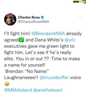 Charles Rosa Instagram - Charles Rosa says the UFC gave him the ‘green light’ to fight newly crowned PFL Champion Brendan Loughnane 👀 @charlesrosamma @brendanmma 
🎥 @mmafighting