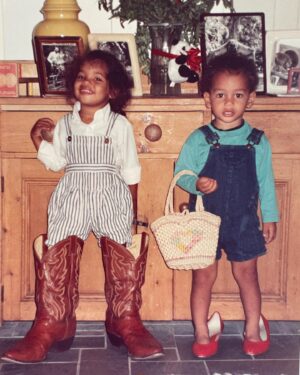 Charlie Barnett Instagram - Tonight’s episode is a throwback to the past… So I figured I would dig up some good ones of me and my sis’s past. No… we don’t go that far back tonight on #OrdinaryJoe @NBC