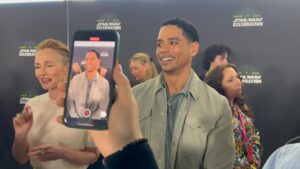 Charlie Barnett Instagram - I can’t say nothing… but there’s a lot I want tooooo! #ACOLYTE #2024 @disneyplus @starwars thank you STARWARS CELEBRATION AND ALL THE FANS who welcomed our family to the galaxy with love and support!!!