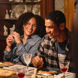 Charlie Barnett Instagram - Come join us for an all-new episode of @NBC’s #OrdinaryJoe TONIGHT at 10/9c!!! And meet my oh so kind, talented, electrically charming, and beautiful FAKE wife @gabriellebyndloss—she is the wind  beneath… our scenes!