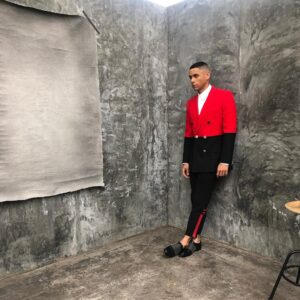 Charlie Barnett Instagram - @imagista excited to see them final pics from today!!! Thank you 
@iheartmaarten - photos
@mrenriquemelendez - styling 
@auntfunkyscloset - tailoring/styling
@tashareikobrown - grooming  Y’all where so dang great! In a work capacity & just as people! Had a great time & can’t thank ya enough!