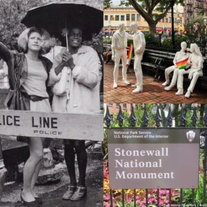 Charlie Barnett Instagram - Since we are all taking the time to talk about the monuments erected in this country... and be that it is anniversary of the #stonewallriots maybe IT’S TIME to take another look at this one @nationalparkservice and the LEADERS it leaves out of our history! #marshapjohnson #sylviarivera  THANK YOU @missmajor1 for reminding me of that and for sharing your undeniable light and story #MAJOR