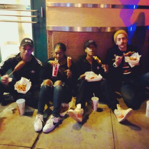 Charlie Barnett Instagram - #Corndoglife Any corner of safety @unistudios during @horrornights for a corn dog moment is a moment to savor