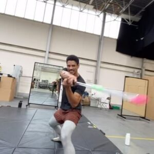 Charlie Barnett Instagram - Training video and soundrtrack courtesy of @dafnekeen s vendetta to culture me in spanish music @officialacolyte