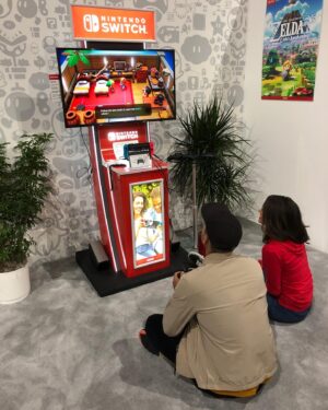 Charlie Barnett Instagram - ALL day any day errrry day... okay not every and all the day. Let practice some balance folks but THANKYOU @nintendo and @e3expo not being ageists! Encouraging all of us big kids continue to PLAY #e3 #nintendo #nintendoswitch