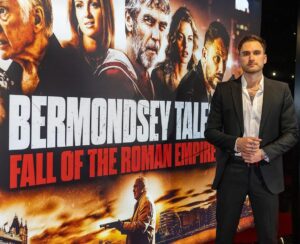 Charlie Clapham Instagram - What dreams are made of 🕺🏻🎞️💫

Great night with my family at the premiere of ‘ @bermondseytales :Fall of the Roman Empire’ - out in select UK cinemas May 17th or available for Pre order @amazonprime now. 

Special thanks to @jamescampayne and a super duper BOSS @hollyoaksofficial crew for getting me out on time 😎👊🏼

📸: @ray_burnimage 🙏🏼