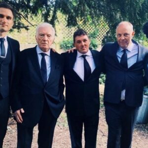 Charlie Clapham Instagram - That’s a wrap on Jimmy Roman and a wrap on ‘Bermondsey Tales: Fall of the Roman Empire’. Such a pleasure to work with this incredibly talented cast and crew! Until next time… Thanks to each and every one of you! 🙏🏼❤️ x