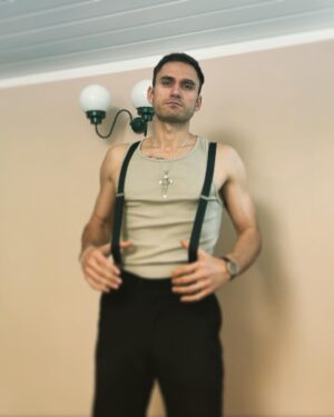 Charlie Clapham Instagram - That’s a wrap on Jimmy Roman and a wrap on ‘Bermondsey Tales: Fall of the Roman Empire’. Such a pleasure to work with this incredibly talented cast and crew! Until next time… Thanks to each and every one of you! 🙏🏼❤️ x