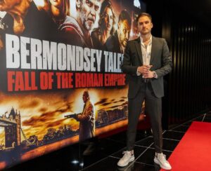 Charlie Clapham Instagram - What dreams are made of 🕺🏻🎞️💫

Great night with my family at the premiere of ‘ @bermondseytales :Fall of the Roman Empire’ - out in select UK cinemas May 17th or available for Pre order @amazonprime now. 

Special thanks to @jamescampayne and a super duper BOSS @hollyoaksofficial crew for getting me out on time 😎👊🏼

📸: @ray_burnimage 🙏🏼
